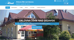 Desktop Screenshot of orlovna.cz